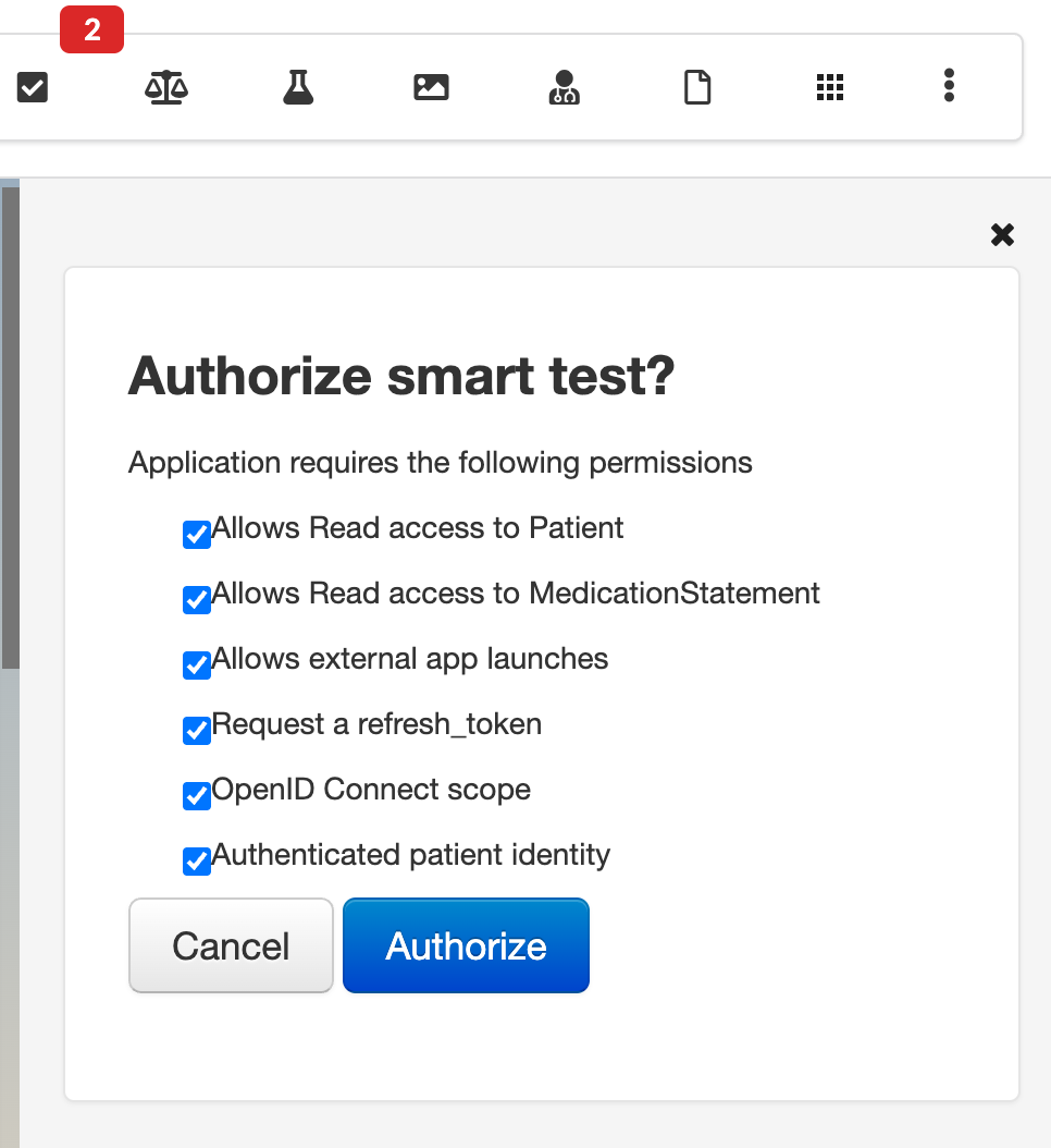 Authorize the token